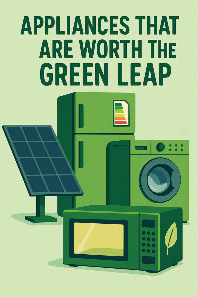 Appliances That Are Worth the Green Leap