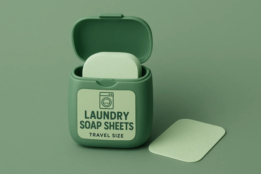 Travel-Sized Laundry Soap Sheets