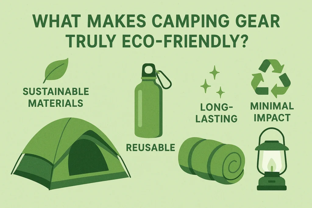 What Makes Camping Gear Truly Eco-Friendly?