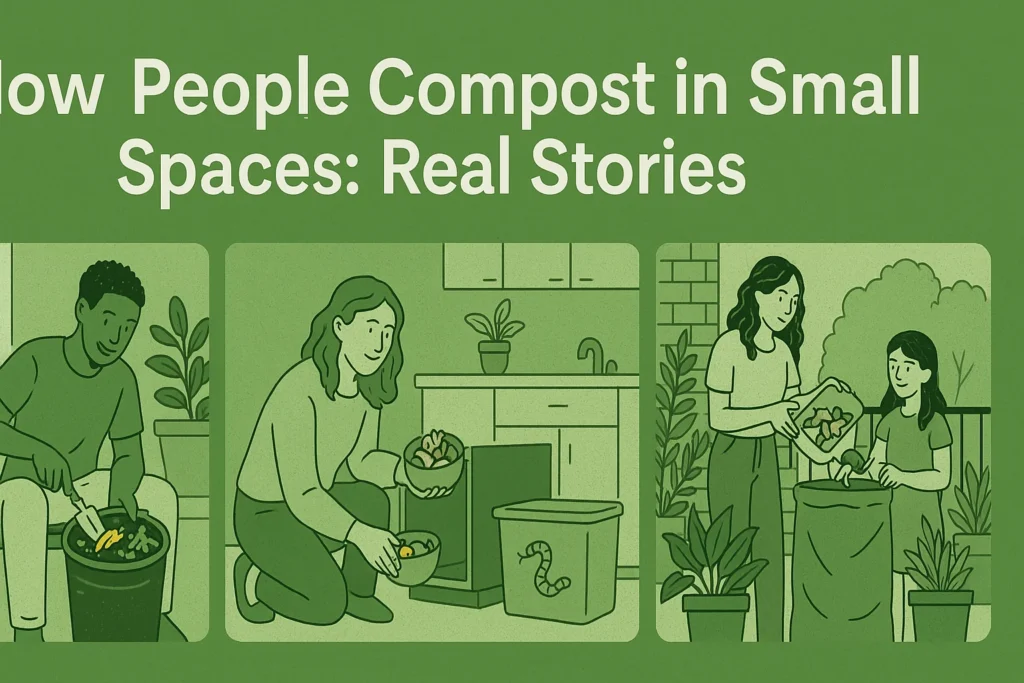 How People Compost in Small Spaces: Real Stories