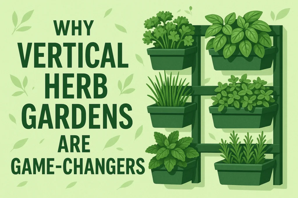 Why Vertical Herb Gardens Are Game-Changers