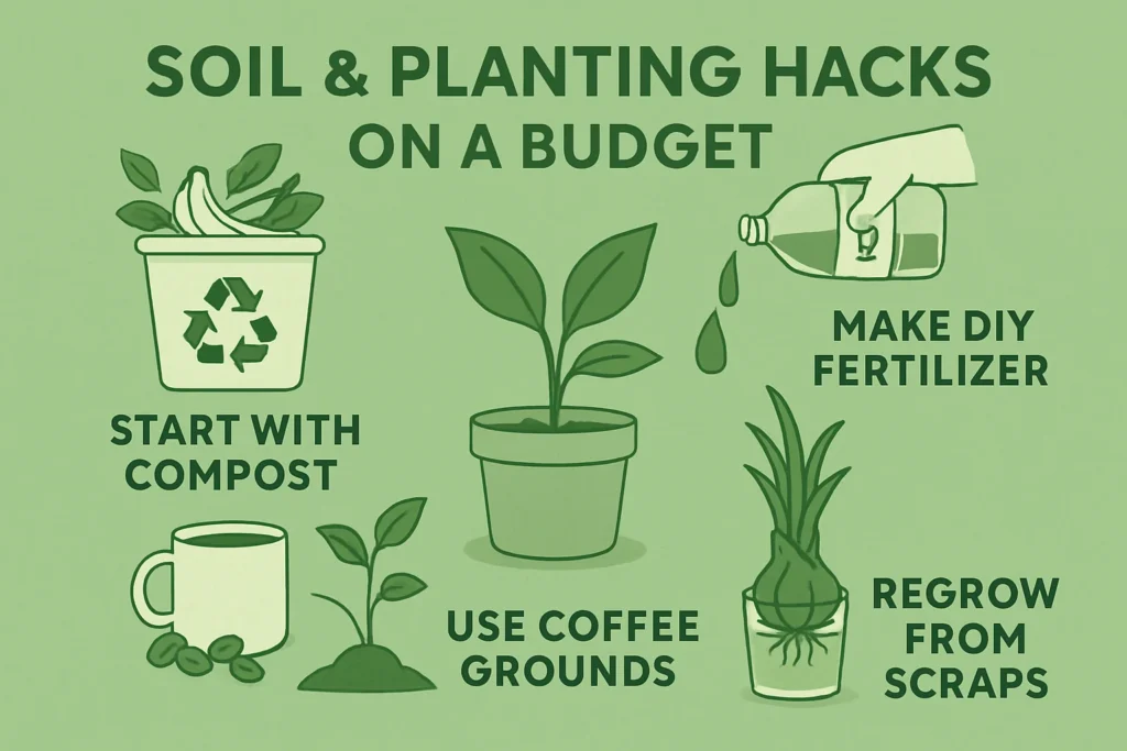 Soil & Planting Hacks on a Budget