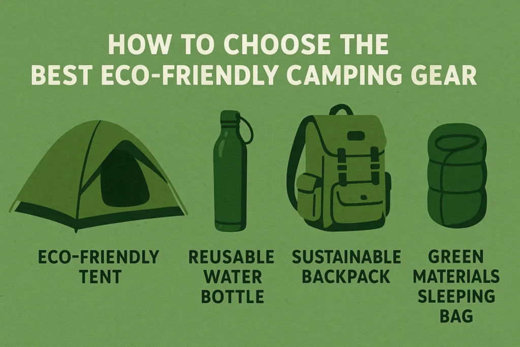 How to Choose the Best Eco-Friendly Camping Gear