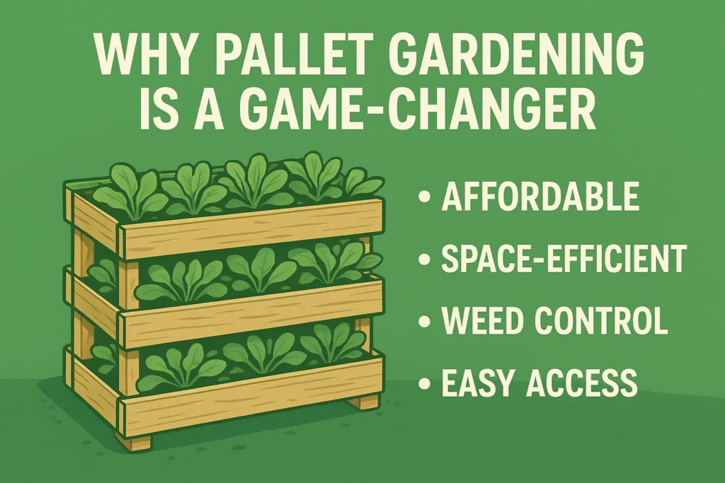 Why Pallet Gardening is a Game-Changer