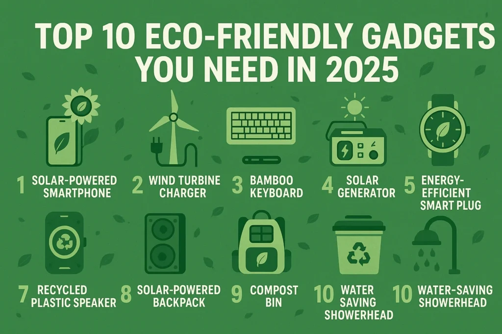 Top 10 Eco-Friendly Gadgets You Need in 2025