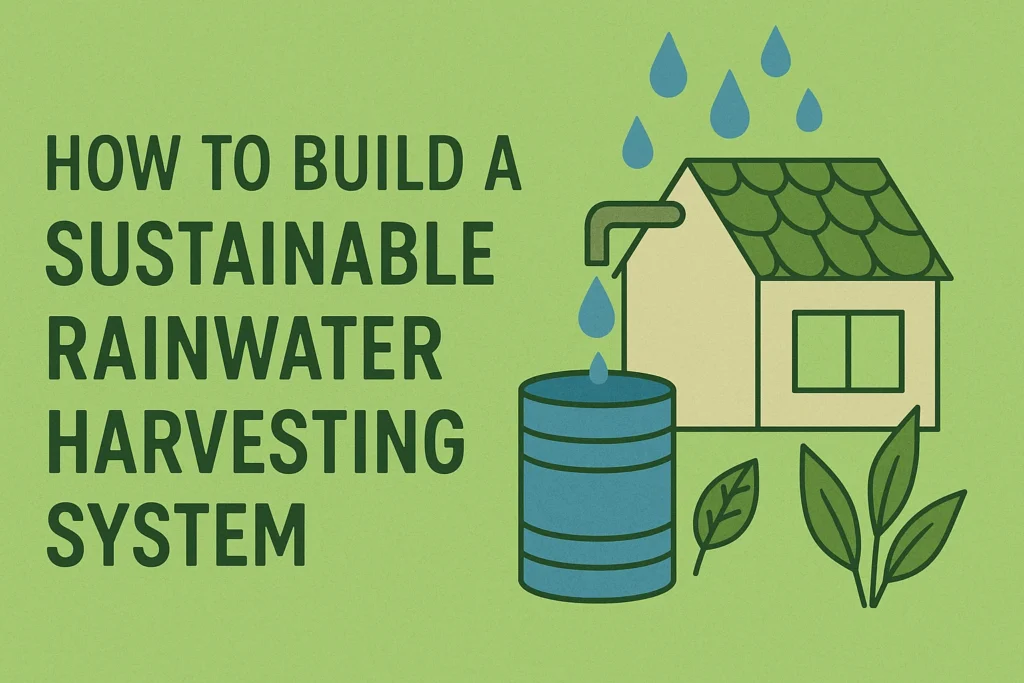How to Build a Sustainable Rainwater Harvesting System