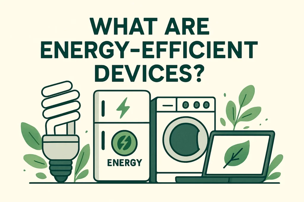 How Energy-Efficient Devices Save Your Bills and the Planet