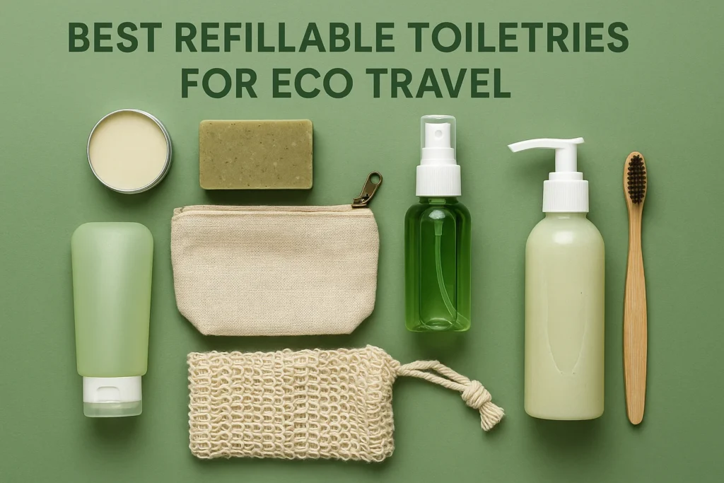 refillable travel toiletries